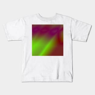 marron green texture art Kids T-Shirt